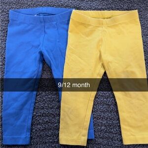 Tea Leggings 9-12 month